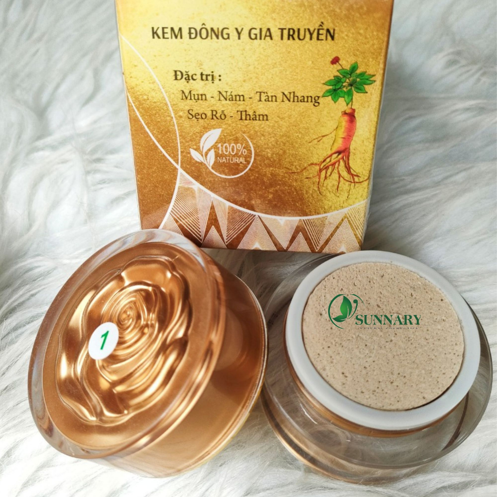 Kem sâm tái tạo da hủ hoa hồng vàng