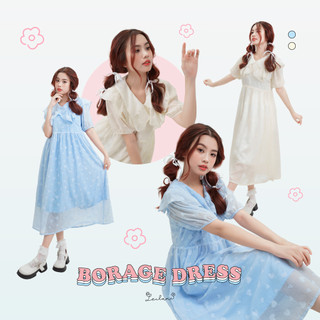 Đầm baby doll dáng dài Leilani  𝐁𝐨𝐫𝐚𝐠𝐞 𝐃𝐫𝐞𝐬𝐬.