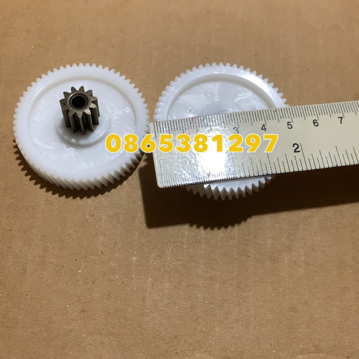 Bánh răng nhựa và sắt các kích cỡ máy ép chậm SAVTM - JE31, JE32, JE 25