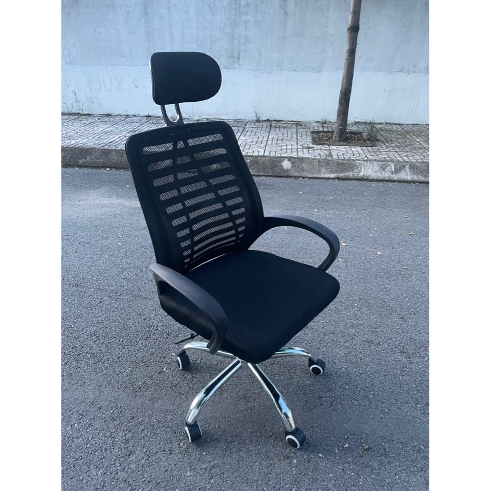 Ghế xoay văn phòng VT02, có tựa đầu công thái học làm việc học tập, ghế gaming cao cấp có lưng lưới sỉ và lẻ toàn quốc