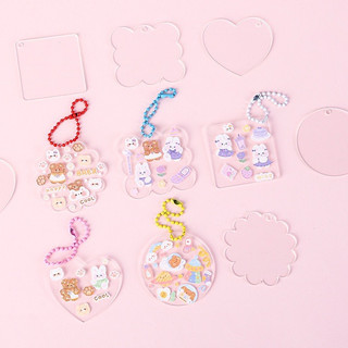 COMBO 5 Set tự làm móc khóa handmade (Không tặng kèm sticker)