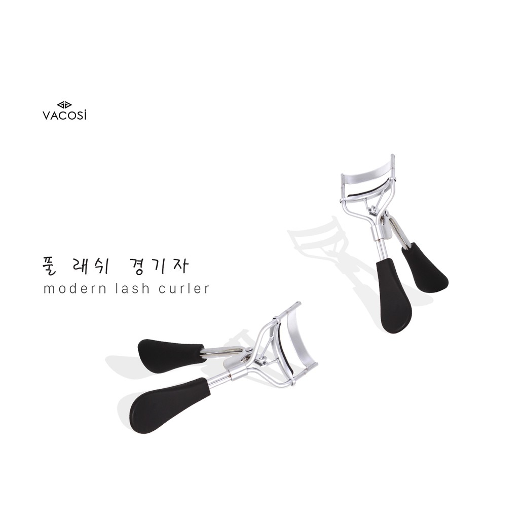 Bấm Mi Cán Đen Siêu Cong VACOSI Mordern Lash Curler BM03 - Hộp 1 cái + miếng đệm