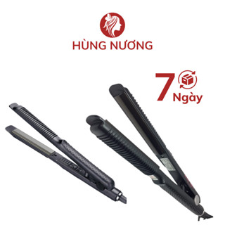  Máy duỗi tóc Mades 2 bản cong và thẳng máy là tóc 4 Mức Nhiệt Dụng Cụ Duỗi Uốn Cúp tóc chuẩn salon 