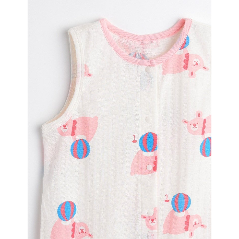 Túi ngủ hè gấu bóng hồng em bé Mmln. HA1723H