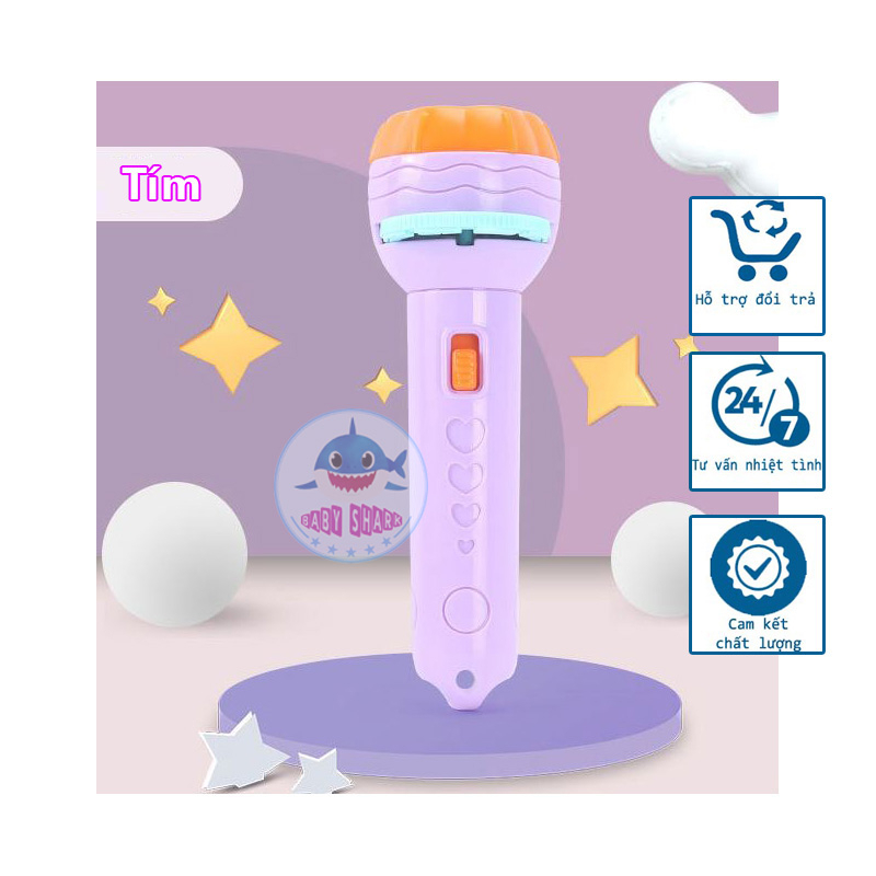 Đèn Pin Chiếu 80 Hình Ảnh Cho Bé Thoả Thích Khám Phá Hoa Quả, Động Vật, Côn Trùng, Phương Tiện, Siêu Nhân