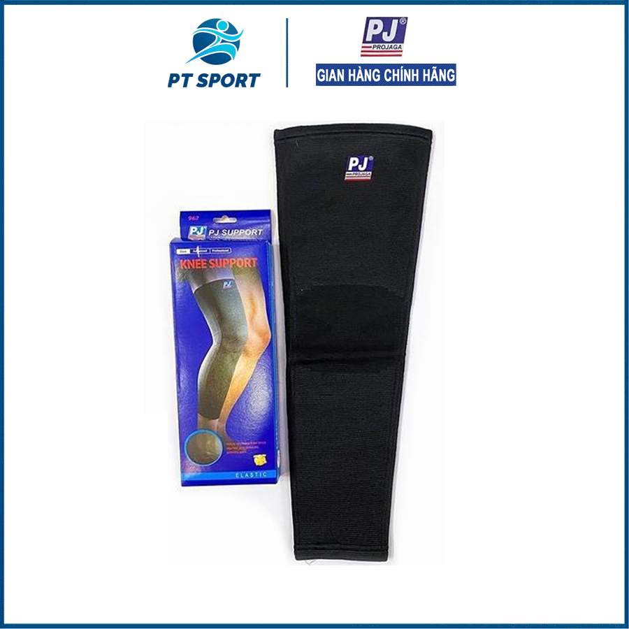 Bó Gối Cao Cấp PJ 967 dài Chính hãng Xỏ, bó Gối Bảo Vệ Đầu Gối Cho Hoạt Động Thể Thao đá bóng, bóng chuyền, cầu lông