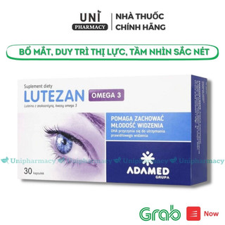 ✅ Viên uống bổ mắt LUTEZAN Omega 3, giảm mờ mắt, khô mắt, chống lão hóa cho mắt