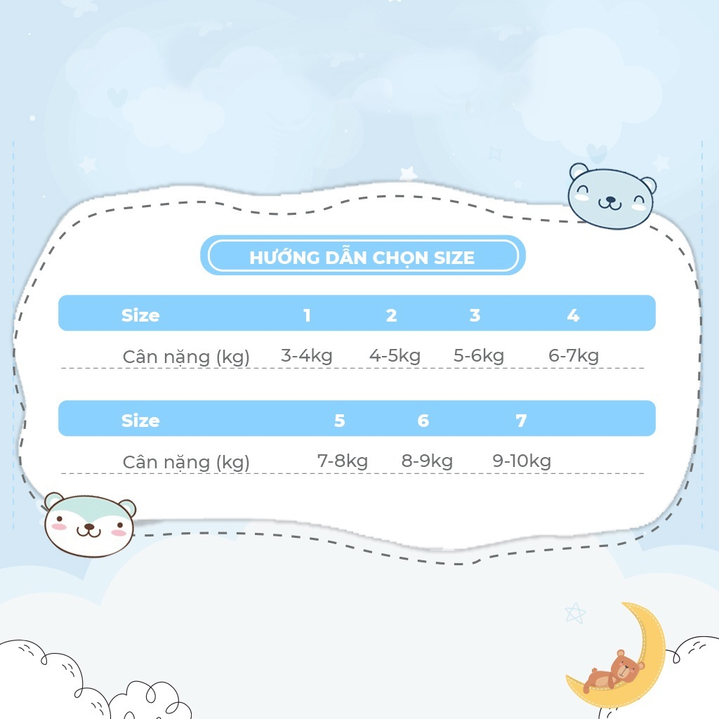 Bộ quần áo Body Chip Cho Bé Gái Unbee Chất Cotton Mềm Mịn Thoáng Khí Thấm Hút Mồ Hôi Tốt