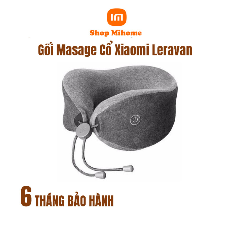 Gối massage cổ Xiaomi Youpin Leravan LR-S100 Gối kê cổ Xiaomi -