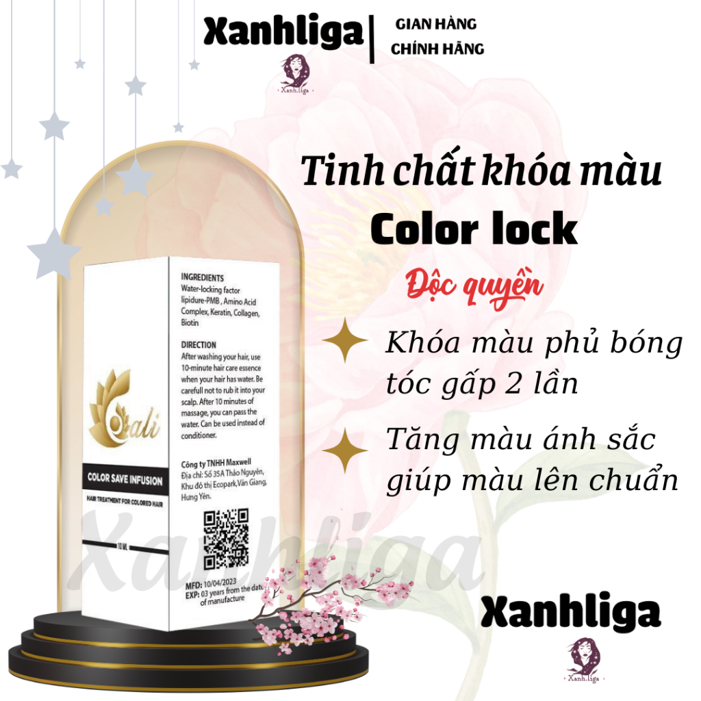 TINH CHẤT KHOÁ MÀU GALI - Xanhliga