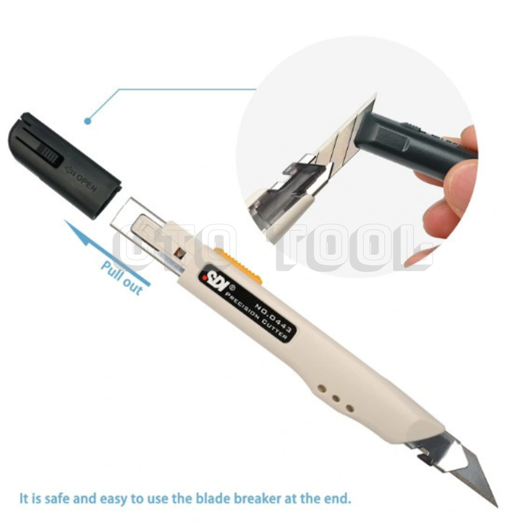 Dao cắt Film cách nhiệt, cắt Decal, rọc giấy chuyên dụng SDI No.0443 OTO TOOL