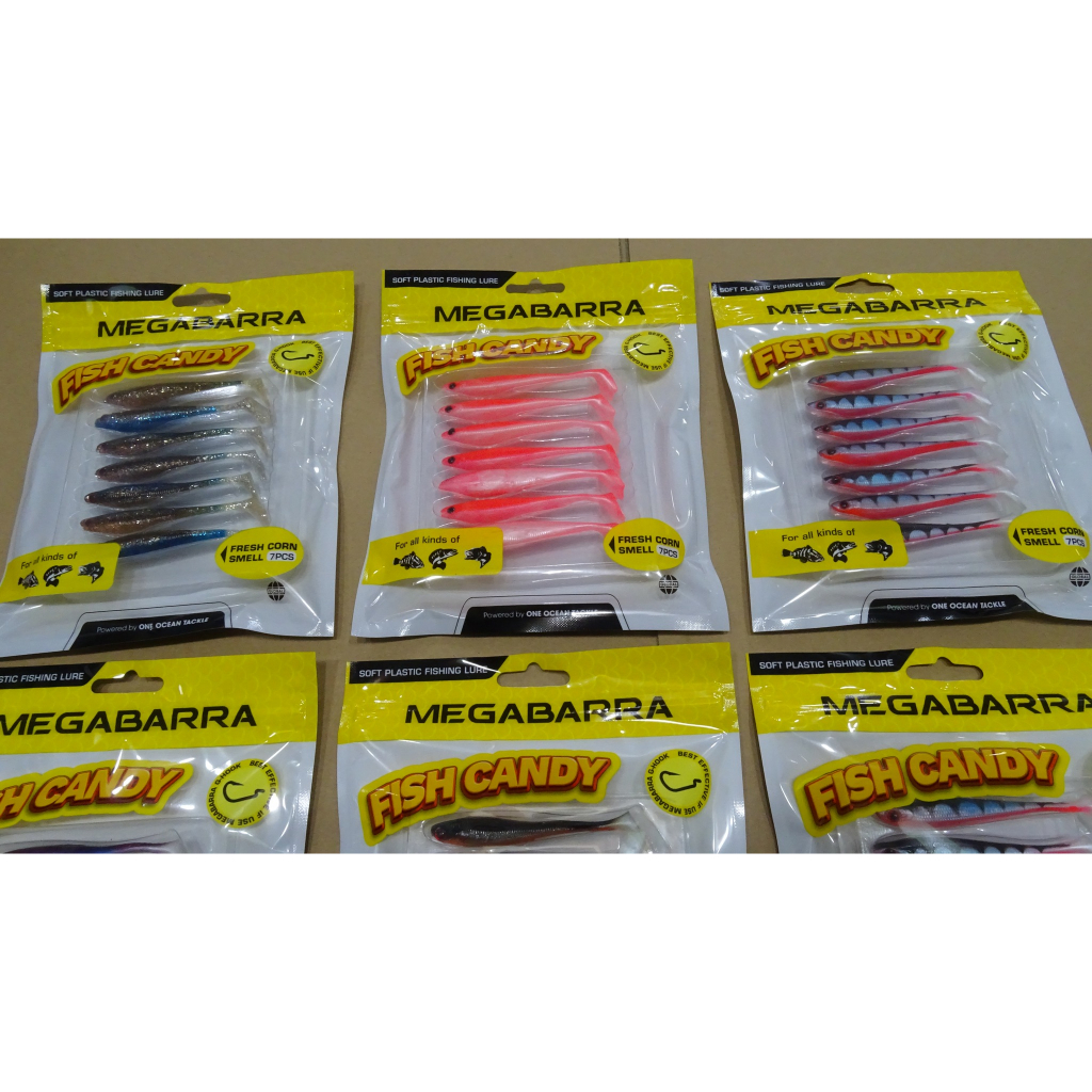 Mồi mềm Megabarra Fish Candy