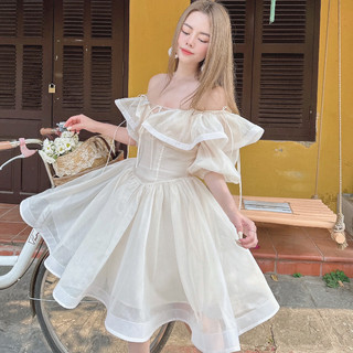 Váy Femina bèo vai by LINN Design