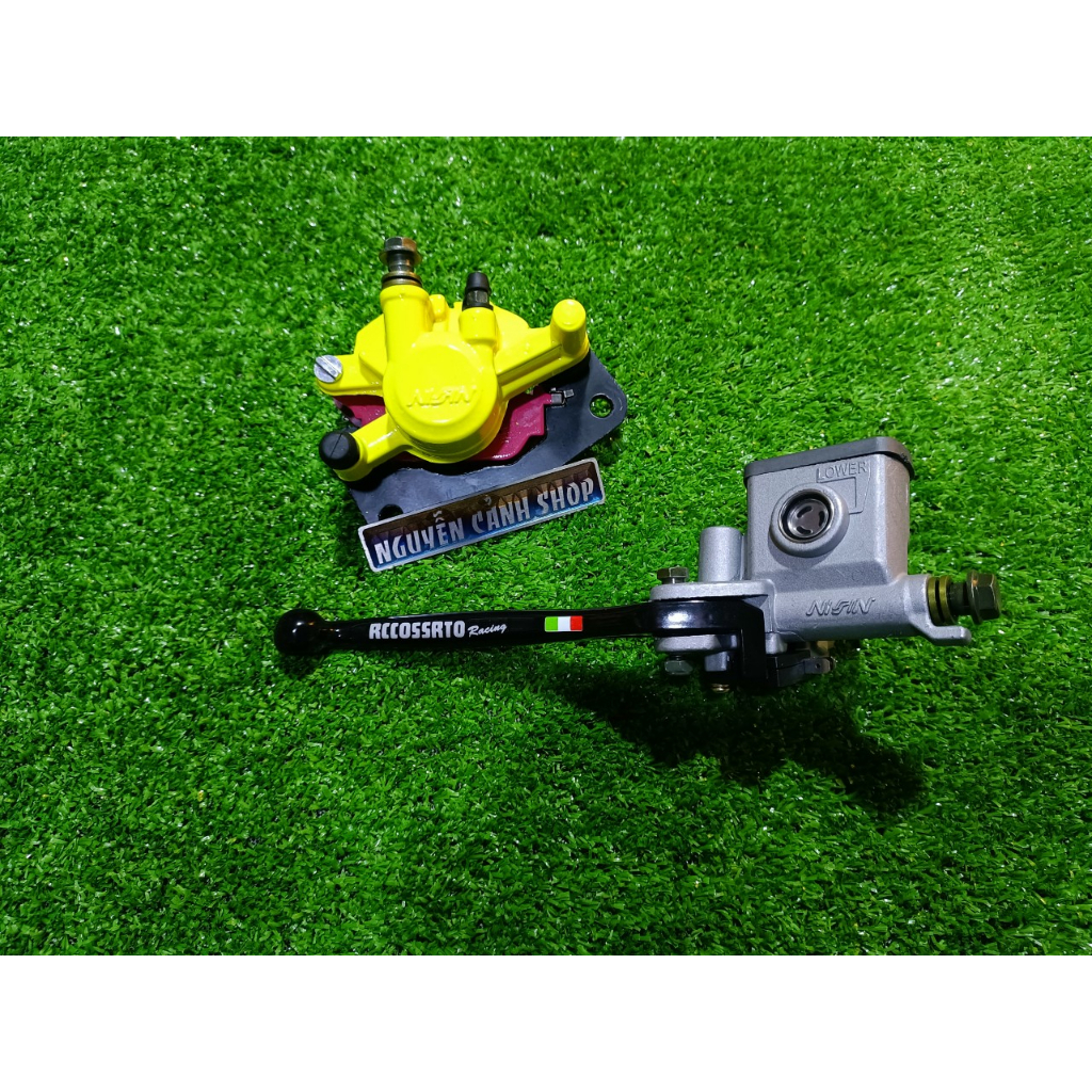 Heo dầu tay dầu wave S110 2 món có chữ