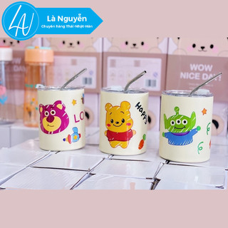 Ly giữ nhiệt inox 304 Lotso Hoạt hình siêu hot 350ml