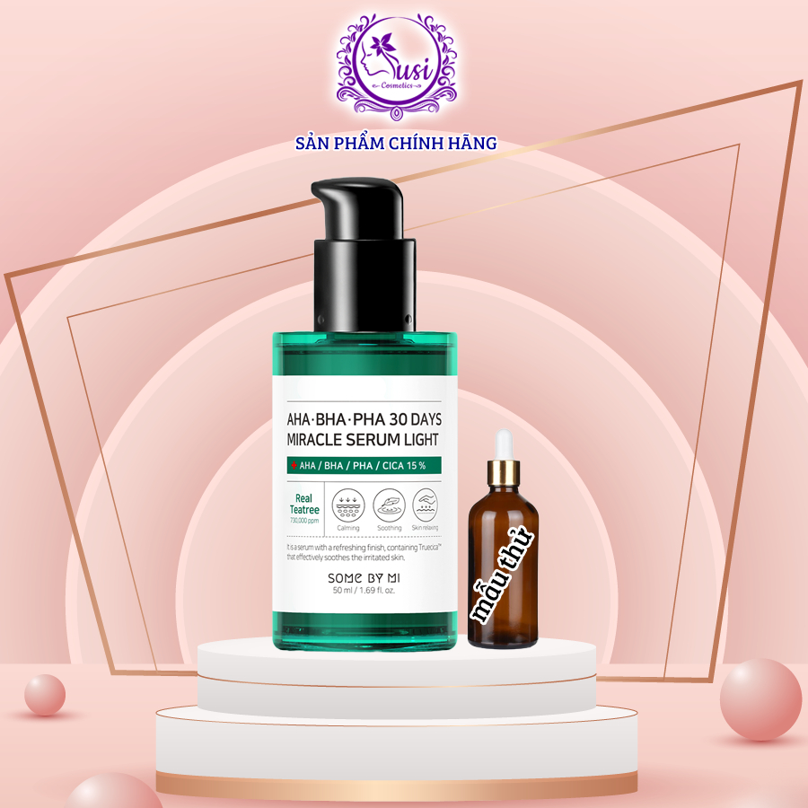Tinh Chất Some By Mi Làm Dịu & Cải Thiện Làn Da AHA-BHA-PHA 30 Days Miracle Serum Light 50ml