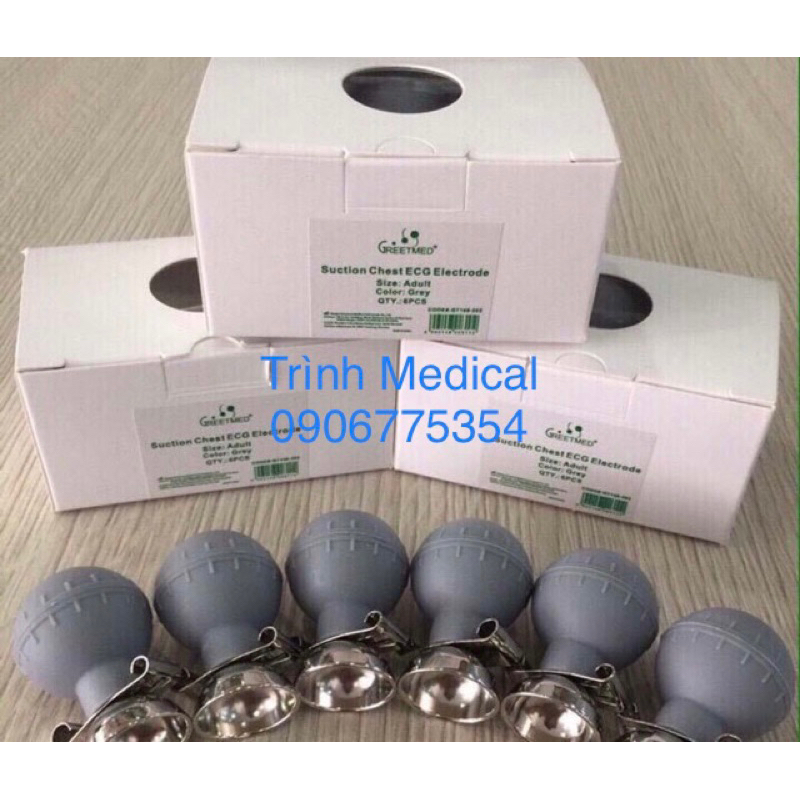 Núm điện cực máy điện tim Greetmed
