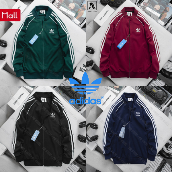 Áo khoác bomber thể thao 3 sọc Adidas Nam Nữ Quảng Châu