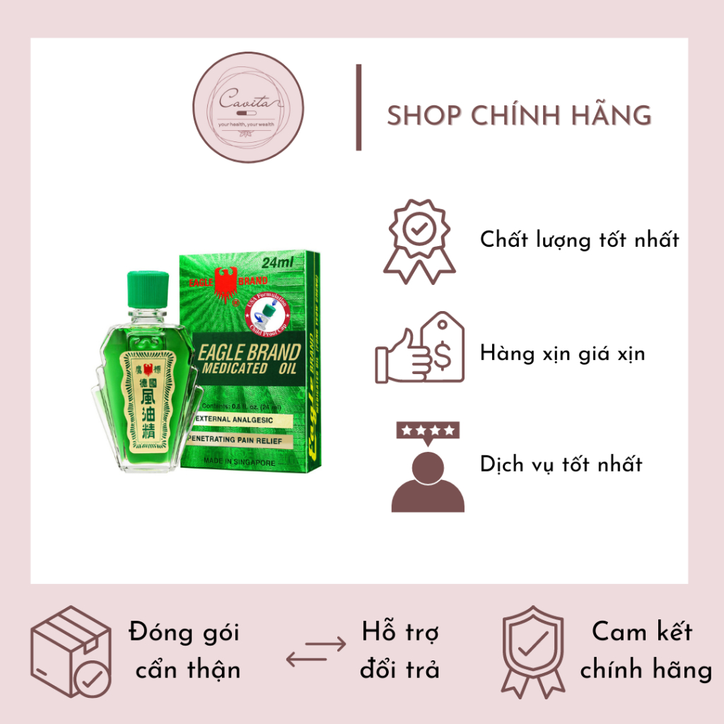 Dầu con ó xanh 24ml