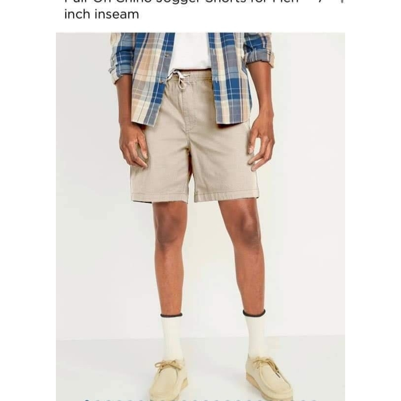 Quần short kaki nam OLDNAVY chất liệu vải kaki co dãn , đứng form