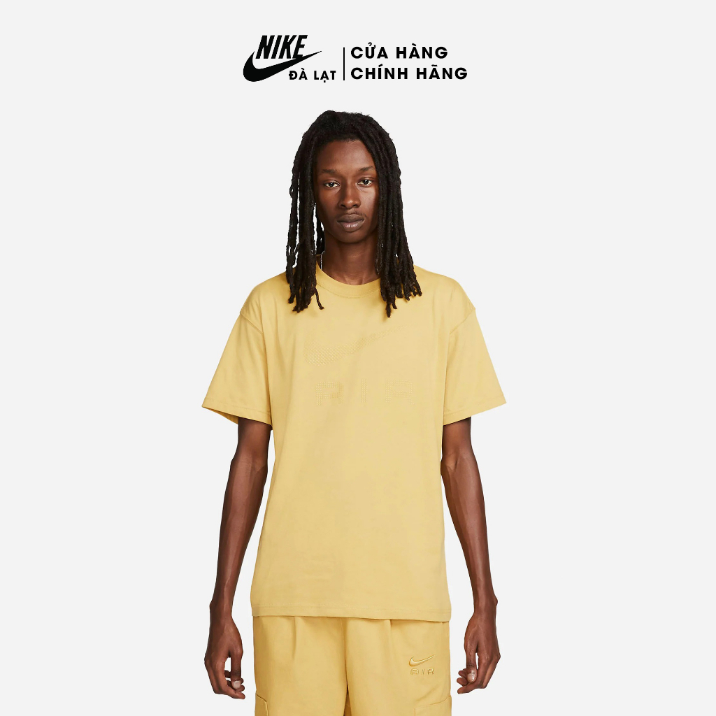 Áo Thun Tay Ngắn Thời Trang Nam Nike Nsw Tee M90 Nike Air DZ2887-725 Áo phông vải cotton co giãn