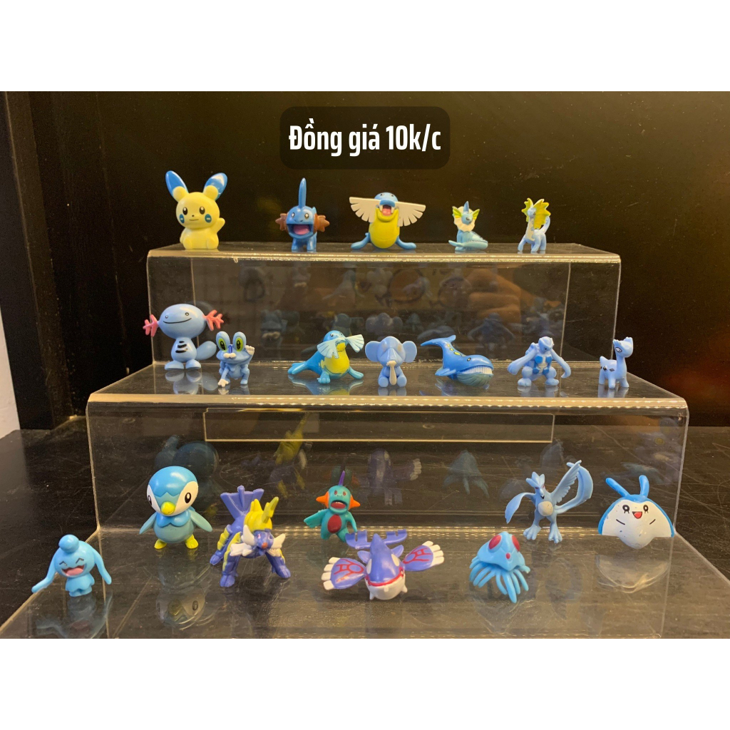 Mô hình Pokemon mini hệ nước mô hình tsum tsum tuổi thơ