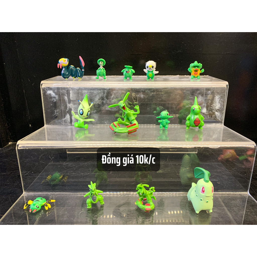 Mô hình Pokemon mini hệ cỏ mô hình tsum tsum tuổi thơ