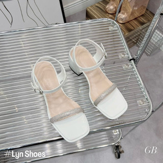 Giày cao gót sandal quai đá gót vuông 5 phân