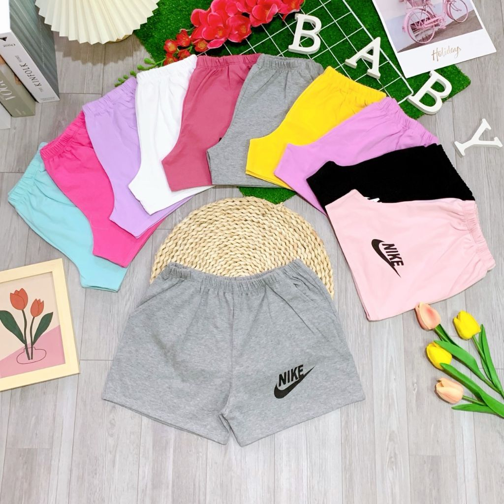Quần đùi cho bé [20-40kg] Set 3c thun cotton 4 chiều hàng chuẩn shop loại 1 siêu co giãn