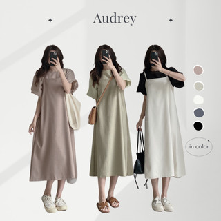 S125 Set váy hai đây cát hàn quai điều chỉnh kèm áo voan tay bồng AUDREY