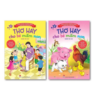 Sách - Thơ hay cho bé mầm non - Theo chuẩn chương trình giáo dục mầm non