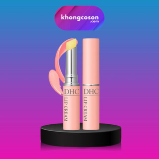 Son Dưỡng Môi DHC Không Màu Làm Mờ Và Giảm Thâm Nhật Bản DHC Lip Cream 1.5g - Khongcoson