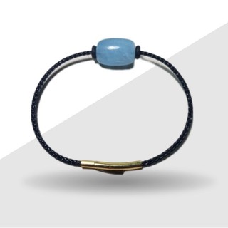 Vòng tay lu thống aqua xanh hợp mệnh mộc, thủy