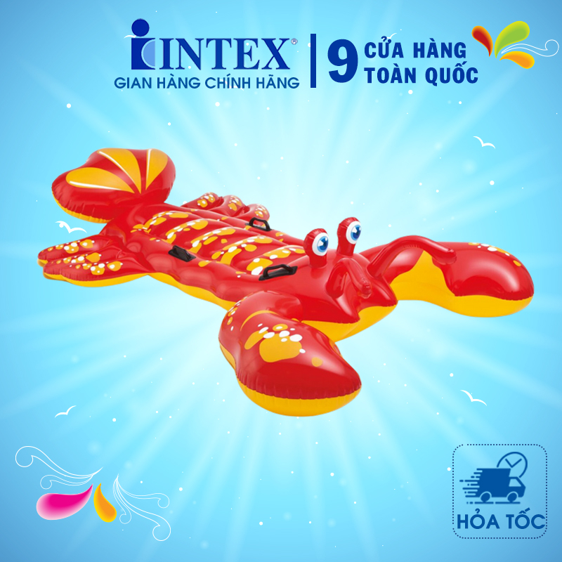 Phao bơi hình tôm hùm INTEX 57528