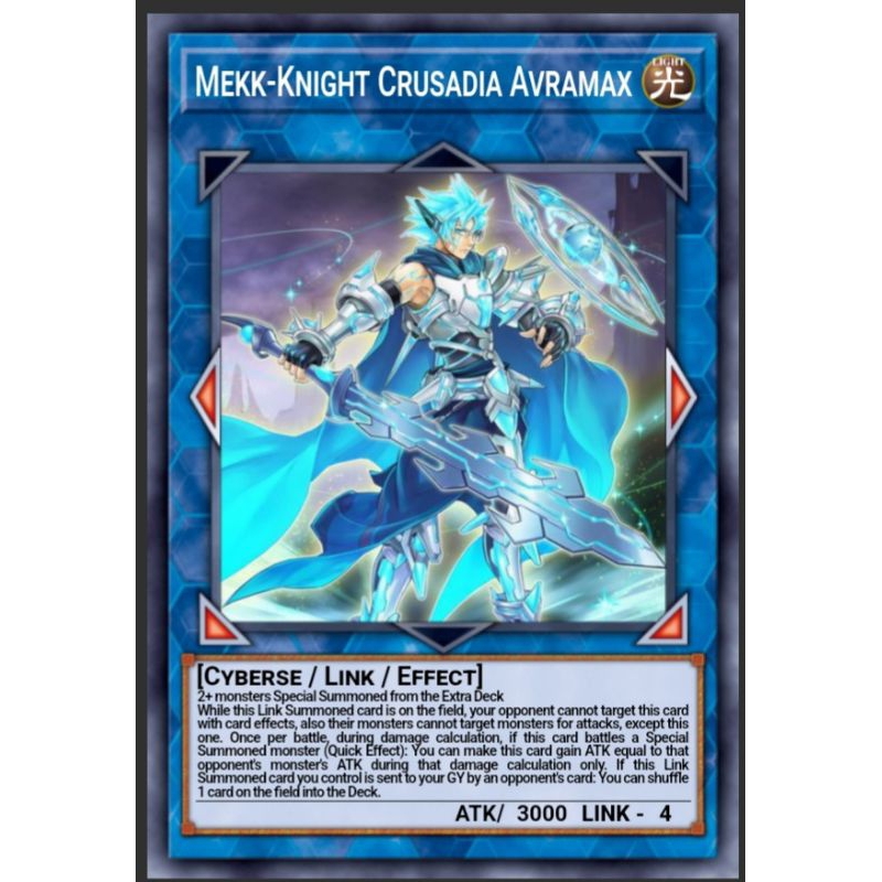 Thẻ bài yugioh Mekk-Knight Crusadia Avramax RC04-JP045