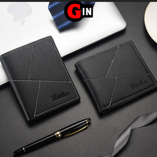 Ví đứng nam logo chìm cực đẹp da chống nước, bóp da nam ngang trẻ trung lịch lãm