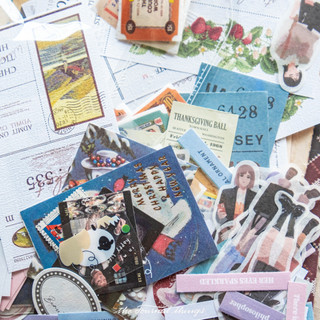 Buffet Journal (Set 50 Items Trang Trí Sổ Journal Random)