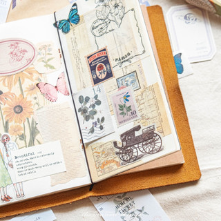 Buffet Journal (Set 50 Items Trang Trí Sổ Journal Random)