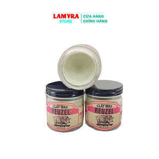 Sáp clay wax reuzel pink phiên bản hũ thủy tinh lợn hồng mới nhất
