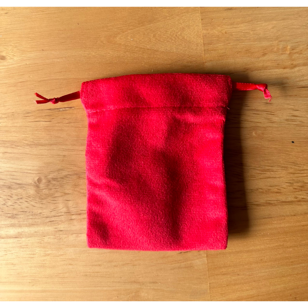 Túi rút dây nhung dày, cao cấp kích thước túi 8x10cm