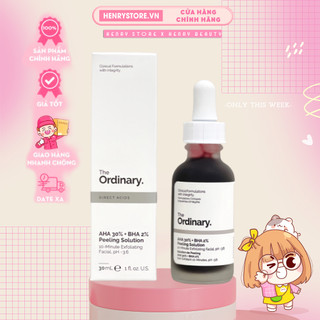 Peel da the ordinary aha 30% + bha 2% peeling solution 30ml