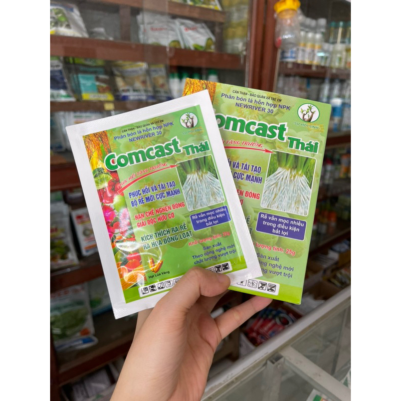 Combo 3 gói Comcat Thái Kích Thích Ra Rễ Ra Hoa Đồng Loạt 25g