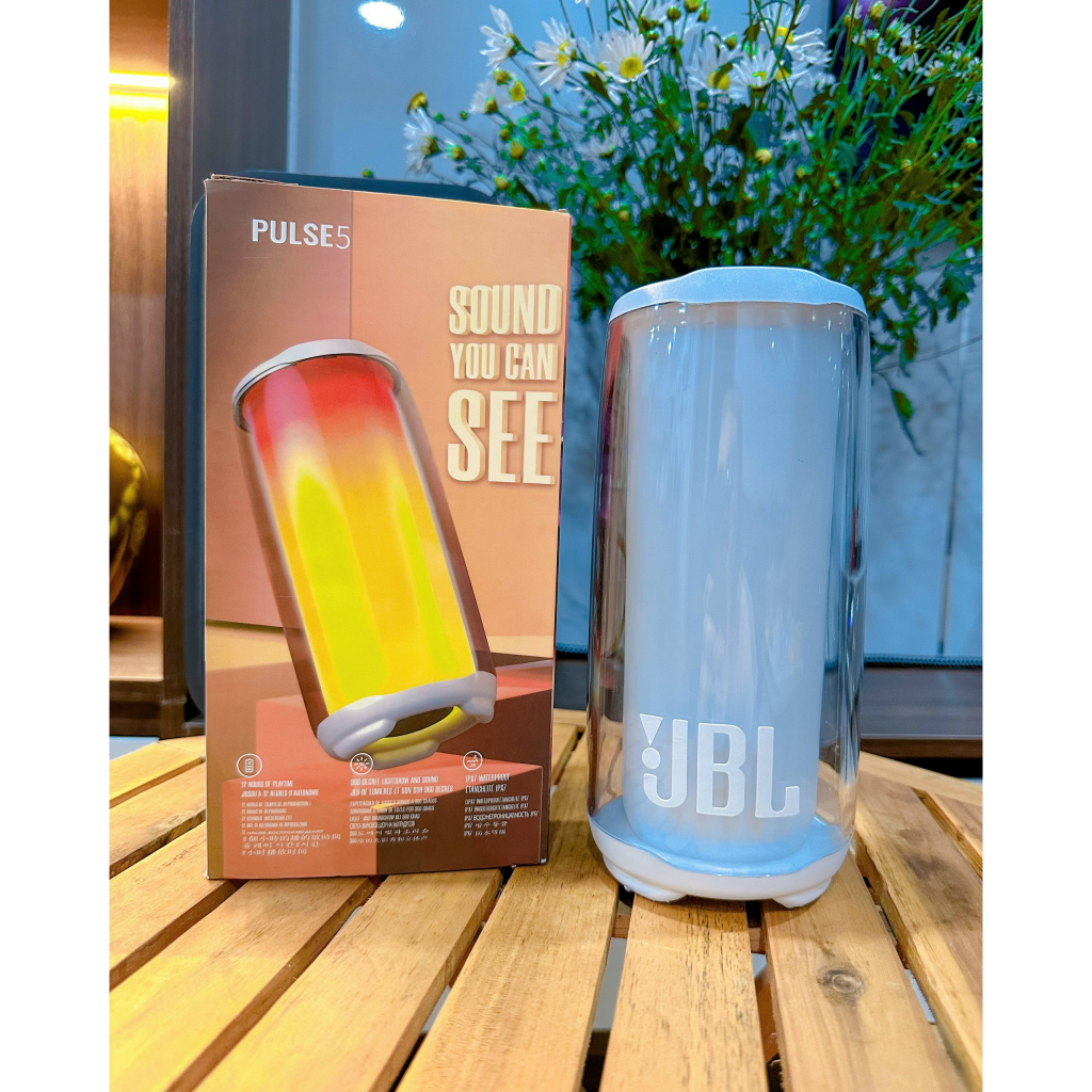 Loa Bluetooth Pulse 5 Led đủ màu  - Bass khỏe, âm thanh khủng