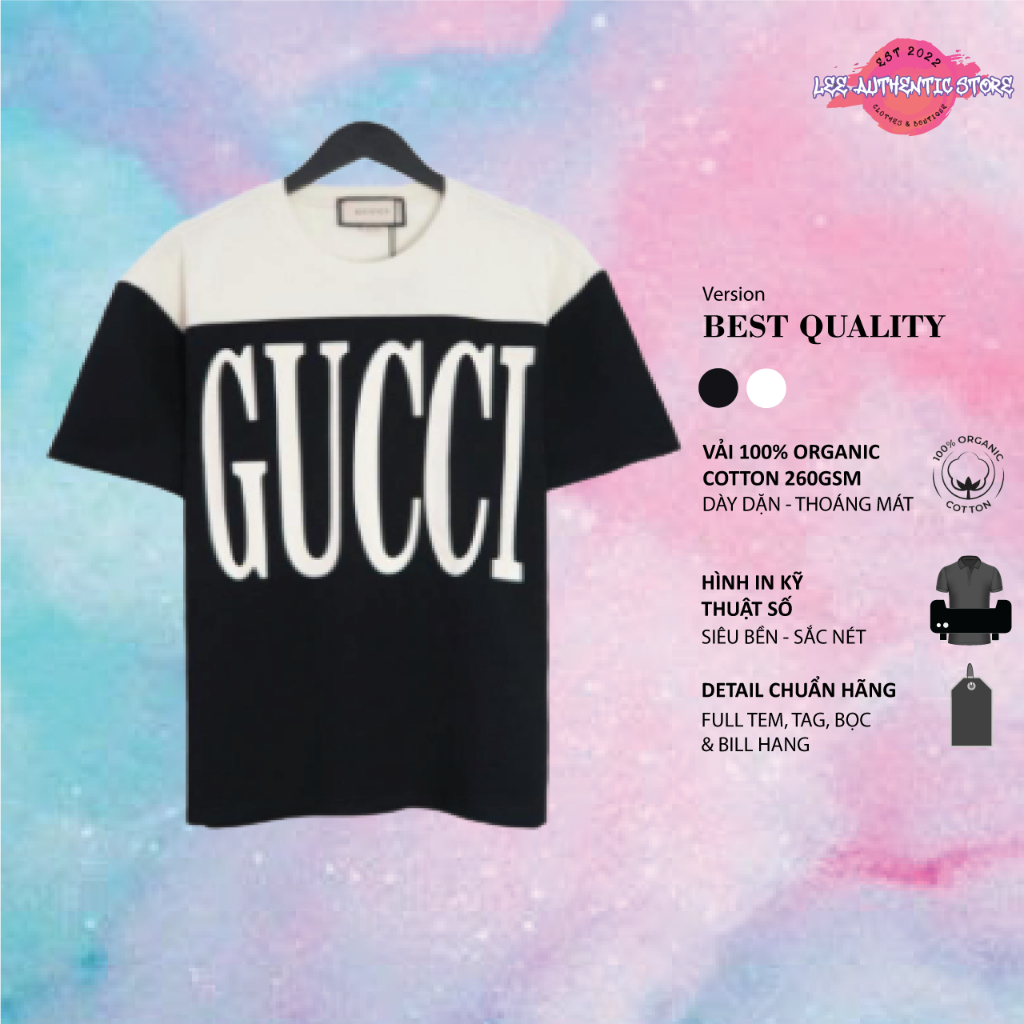 Áo thun Gucci Phối 2 màu The.Base