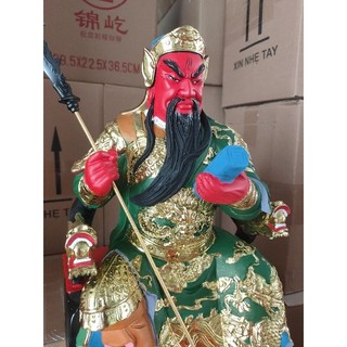 Tượng Quan Công cao 40cm