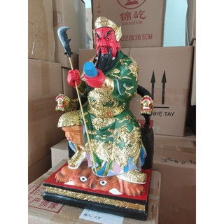 Tượng Quan Công cao 40cm