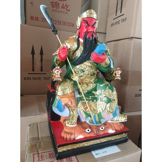 Tượng Quan Công cao 40cm