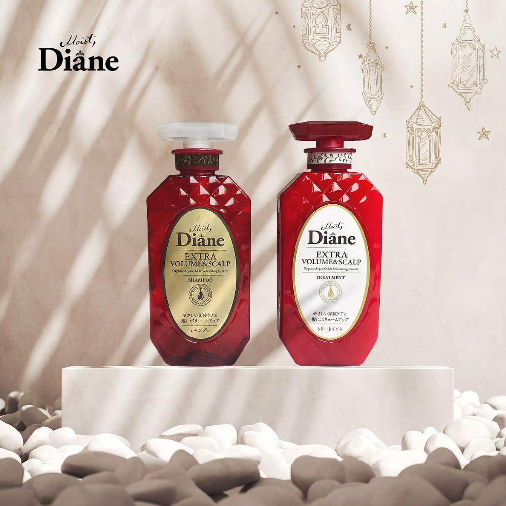 Dầu gội hỗ trợ mọc tóc & làm phồng tóc Moist Diane Extra Volume & Scalp - 450ml