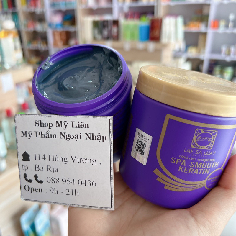 Ủ TÓC Tím COLLAGEN LAE SA LUAY Thái lan 250ml