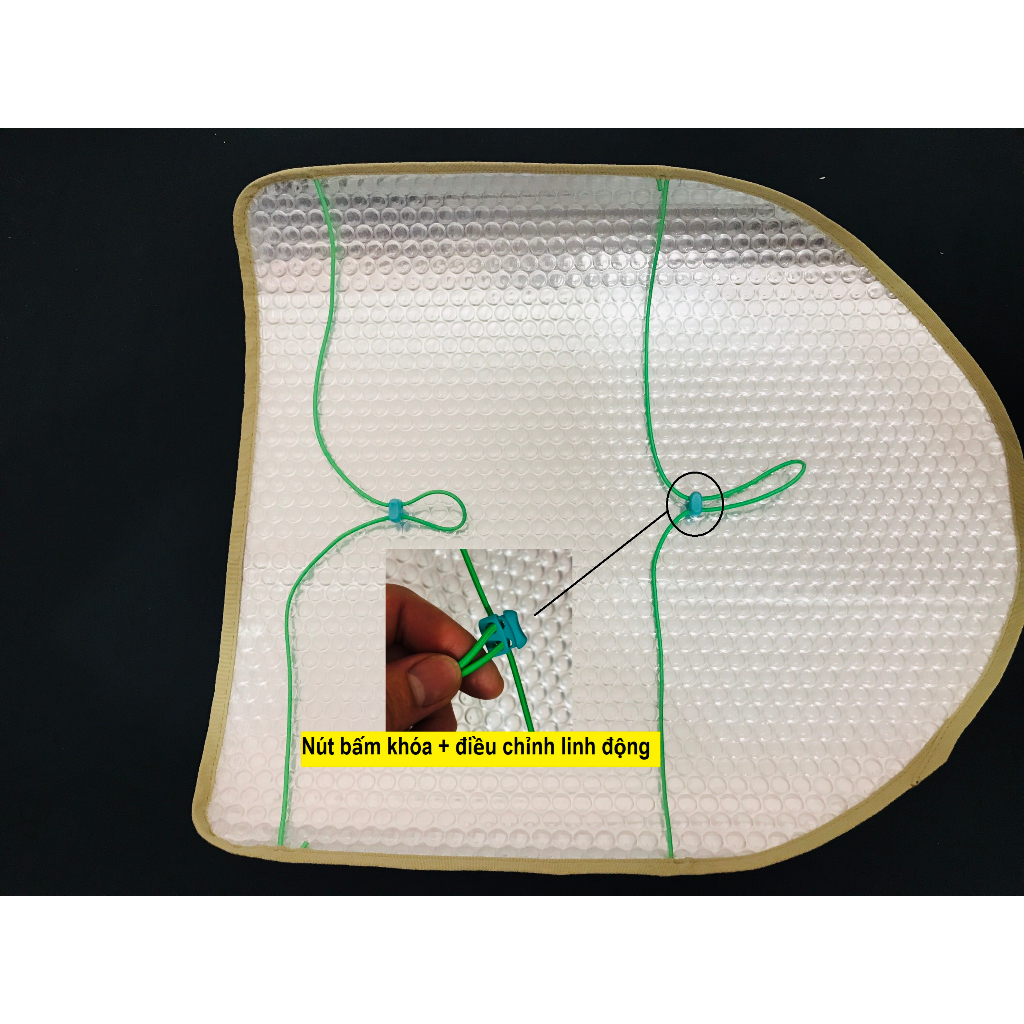 Loại tốt -Tấm che nắng yên xe máy các loại, xe đạp điện - Model: Bufly MT01